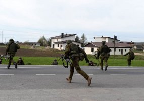 Photo gallery: Rapid Reaction Forces operate in Marijampolė and Vilkaviškis – exercises... - 4