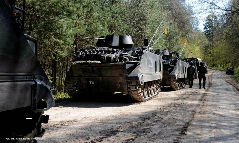 Photo gallery: Rapid Reaction Forces operate in Marijampolė and Vilkaviškis – exercises...