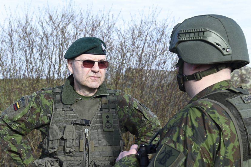 Major General V. Vaikšnoras: ‘Lithuanian soldiers operating in real area are gaining versatile...