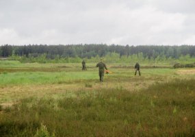 Juozo Vitkaus inžinerijos bataliono kariai gerina kariuomenės poligonų infrastruktūrą - 1