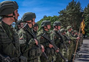 Geriausias Krašto apsaugos savanorių pajėgų Pėstininkų skyrius tarnauja Varėnoje - 2