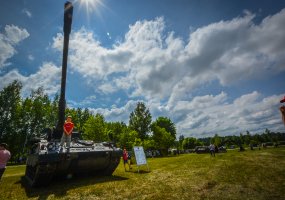 Pratybos „Geležinis vilkas 2017“: kokią karinę techniką ir ginkluotę pamatė Birštono gyventojai - 5