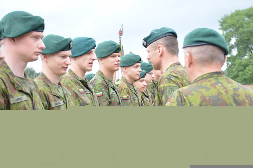 Ulonų batalione vyko NPPKT karių išleistuvės