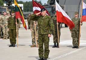 Šiauliuose atidarytos tarptautinės oro gynybos padalinių pratybos „Tobruq legacy 2017 - 6