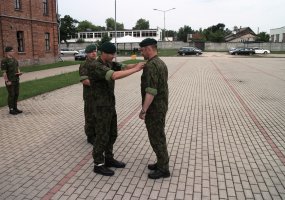 Į atsargą išleistas dar vienas Juozo Vitkaus inžinerijos bataliono karys - 3