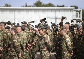 Tarnybą Lietuvoje baigęs NATO kovinės grupės vadas plk. ltn. Ch. Huber:  - 2