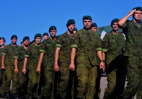 Algirdo mechanizuotajame pėstininkų batalione vyko iškilminga rikiuotė - 2