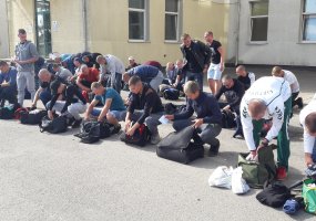 Oro gynybos batalione tarnybą pradeda jau trečioji  privalomosios pradinės karo tarnybos karių laida - 1