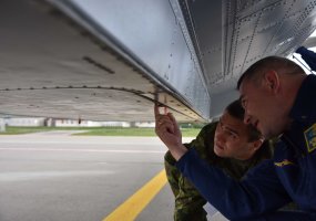 Rusijos ginkluotės kontrolės specialistai virš Lietuvos atliko žvalgomąjį skrydį  - 2