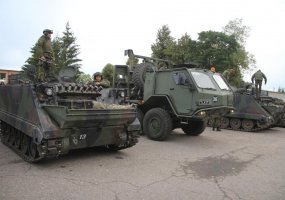 Marijampolės apskrityje vyko konvojavimo pratybos  - 3
