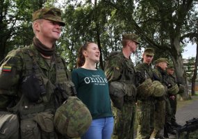 Marijampolės apskrityje vyko konvojavimo pratybos  - 6