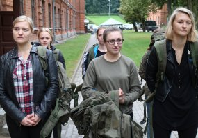 Šauktiniai pradeda tarnybą Juozo Vitkaus inžinerijos batalione - 1