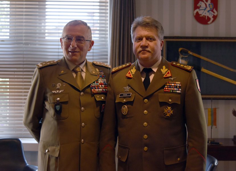 Visit by Chief of the Italian Defence General Staff in Vilnius underlined the shared approach of...