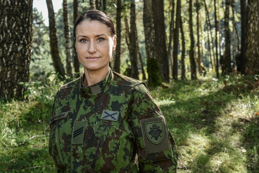 Valstybės sienos apsaugos tarnybos majorė – karė savanorė