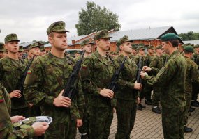 Juozo Vitkaus inžinerijos batalione prisiekė jau trečioji tėvynės gynėjų laida - 3