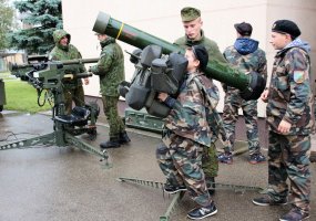 Oro gynybos batalione vyko sukarinta vaikų stovykla „Nepabuvęs kareivėliu - 3