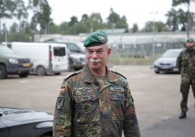 Lietuvoje su oficialiu vizitu lankėsi Vokietijos kariuomenės Sausumos pajėgų vadas - 1