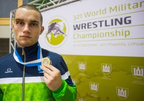 Klaipėdoje startavo 32-asis pasaulio kariškių imtynių čempionatas - 2