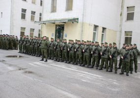 Oro gynybos batalione vyko iškilminga bataliono vado skyrimo į pareigas ir nuolatinės... - 3
