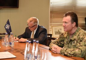 NATO Special Operations Headquarters Commander met with Lithuania's Armed Forces and Special... - 1