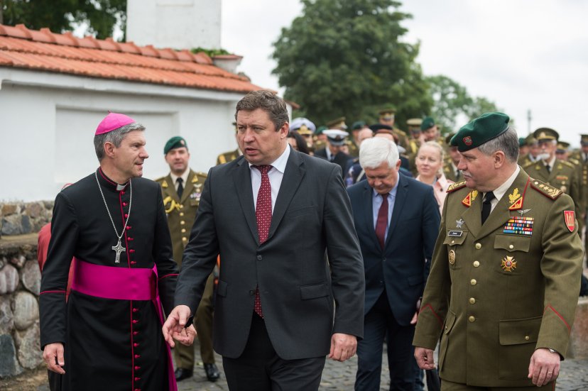 Šiluvoje už Lietuvos karius buvo aukojamos Šv. Mišios