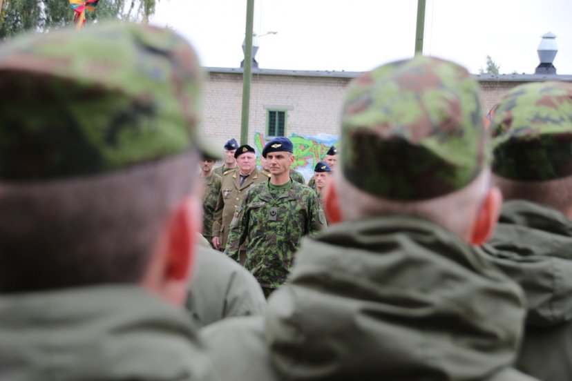 Oro gynybos batalione vyko iškilminga bataliono vado skyrimo į pareigas ir nuolatinės...