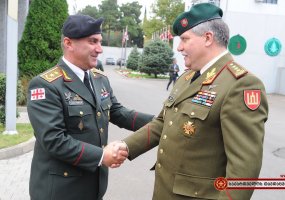 Gen. ltn. Jonas Vytautas Žukas: „Gruzija vertina mūsų paramą ir vykdomą karinį bendradarbiavimą“ - 2