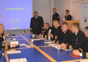 Klaipėdoje susitiko trijų Baltijos šalių Karinių jūrų pajėgų vadai - 1