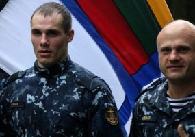Karinių jūrų pajėgų kariai dalyvavo bėgime ,,Gintarinė jūrmylė - 1
