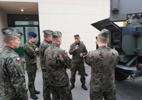 Oro gynybos batalione su vizitu lankėsi Lenkijos kariškiai - 2