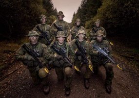 Brigados „Geležinis Vilkas“ žvalgai  Jungtinėje Karalystėje įvertinti sidabro medaliu   - 1