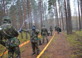 Tarptautinėse pratybose „Geležinis vilkas 2“  kartu su NATO tarptautiniu batalionu treniruojasi... - 5