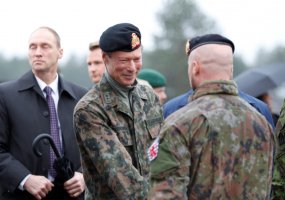 Pratybose „Geležinis vilkas 2“ Lietuvos Prezidentė ir Liuksemburgo Didysis Hercogas stebėjo... - 3