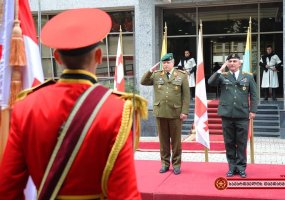Georgia values our support and military cooperation, Lt Gen Jonas Vytautas Žukas says  - 1