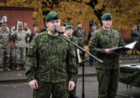 Decorations presented to the U.S. logistical support unit at Vytenis Battalion after service in... - 5