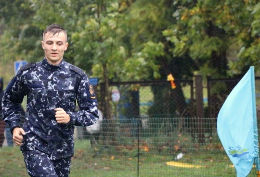 Karinių jūrų pajėgų kariai dalyvavo bėgime ,,Gintarinė jūrmylė