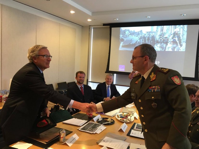 Jungtinio štabo viršininkas dalyvavo NATO kariuomenių vadų konferencijoje „Countering-Violent...