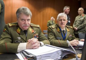 Europos Sąjungos karinis komitetas Briuselyje aptarė ES saugumo ir gynybos klausimus, išrinko... - 1