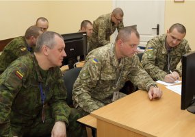Lietuvos karininkai perima ukrainiečių karininkų patirtį - 5