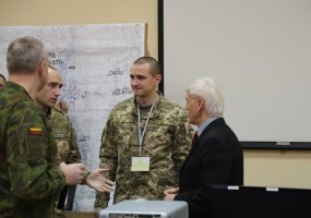 Lietuvos karininkai perima ukrainiečių karininkų patirtį - 6