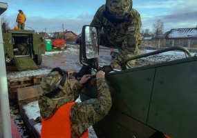Prie NATO priešakinių pajėgų bataliono kovinės grupės Lietuvoje prisijungs Kroatijos kariai - 6