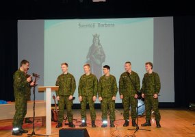 Oro gynybos batalionas paminėjo šv. Barboros dieną - 2