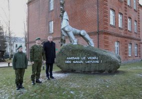 Vytenio bataliono NPPKT kariams vyko susitikimas su institucijų atstovais - 2