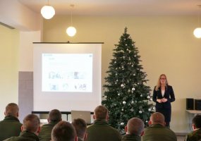 Vytenio bataliono NPPKT kariams vyko susitikimas su institucijų atstovais - 4