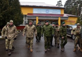 Words of gratitude to Lithuanian soldiers said in Ukraine - 1
