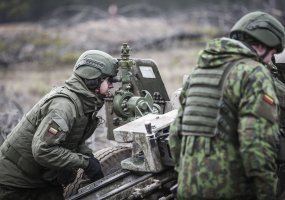 Lithuanian and NATO eFP Battalion Battle Group soldiers train in joint training event Winter Wolf - 6