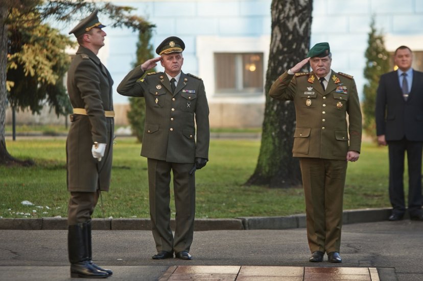 Words of gratitude to Lithuanian soldiers said in Ukraine
