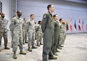 NATO oro policijos misiją Baltijos šalyse iš JAV perėmė Danijos karinių oro pajėgų kontingentas - 2