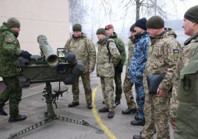 Oro gynybos batalione lankėsi Ukrainos kariuomenės vyriausieji puskarininkiai - 1