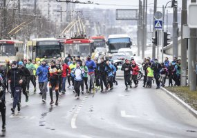 Pirmą kartą pagarbos bėgime dalyvavo ir NATO priešakinių pajėgų kovinės grupės kariai, dislokuoti... - 6